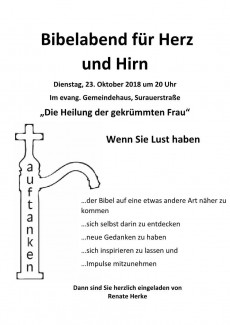 2018-10-23 Bibelabend für Herz und Hirn