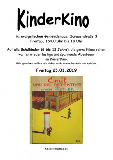 Kinderkino: Emil und die Detektive