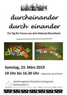 Dekanatsfrauentag Rosenheim 2019