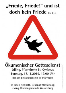 2019-11-17 Ökumenischer Gottesdienst Edling