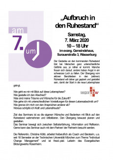 2020-03-07 Aufbruch in den Ruhestand