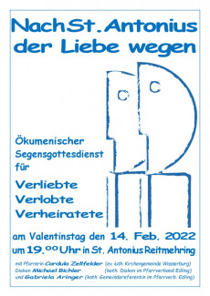 2022-02-14 Segnungsfeier am Valentinstag