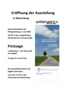 2022-06-05 Ausstellungseröffnung unterWEGs