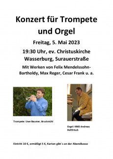 2023-05-05 Konzert für Trompete und Orgel