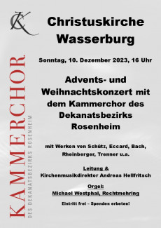 2023-12-10 Advents- und Weihnachtskonzert