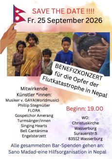 Benefizkonzert Nepal