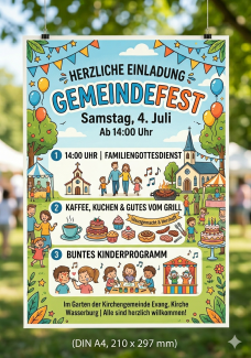 Einladung zum Gemeindefest