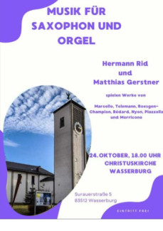 Musik für Saxophon und Orgel 